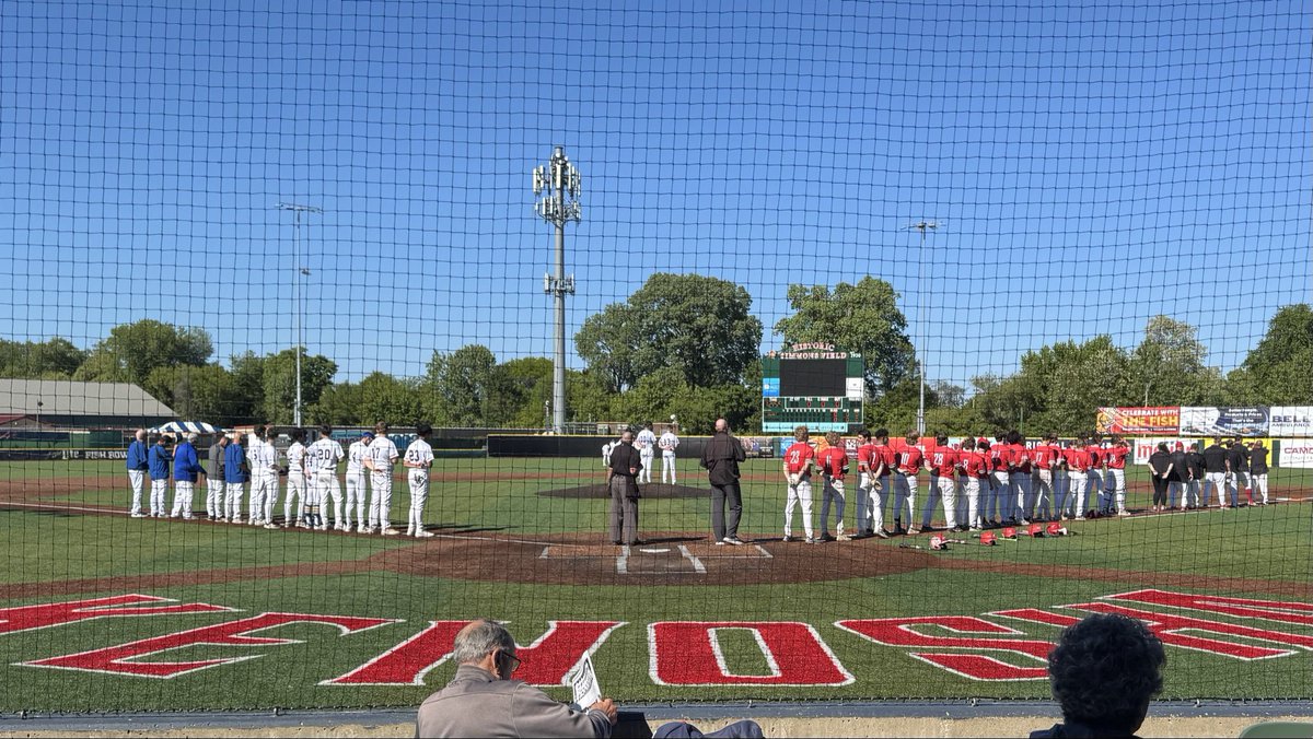 PrepBaseballWI's tweet photo. We are in Kenosha for a Regional Semifinal matchup between St. Joes and Wilmot Union. 

Updates to follow. 👇 https://t.co/JHFsCdOwF4