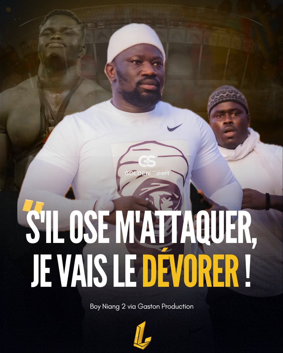 lambarena_Off's tweet photo. 🔥 « S'il ose m'attaquer, je vais le dévorer ! »

Confiant et déterminé, il affirme être prêt à tous les scénarios face à Reug Reug le 7 juin.

👊 Croyez-vous à ses déclarations ? https://t.co/FnBigPTASI
