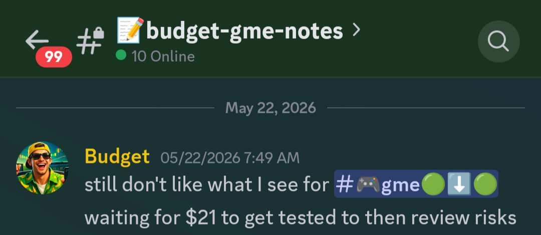 BudgetsBananas's tweet photo. I hate shilling but got to celebrate wins trading a $GME on the side #recordcheck
I attempted to sell $GME bought in the quoted tweet the Friday afternoon of volatility but my broker glitched so sold at the next high Monday morning
was bearish last few weeks on it, checking in https://t.co/0kzoWb0PM8