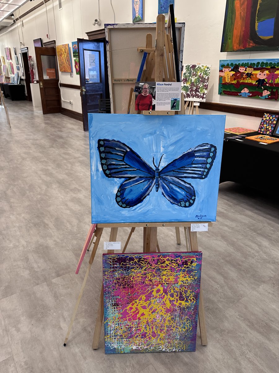 larchecalgary's tweet photo. The L’Arche Calgary Art Show is officially open!

After months of preparing, we are so excited to finally share this exhibition with the community.

Visit us at cSpace Marda Loop through June 6 and experience the joy and talent behind every piece.

#yyc #CalgaryArt #LArcheCalgary https://t.co/x4JmwAE0K4
