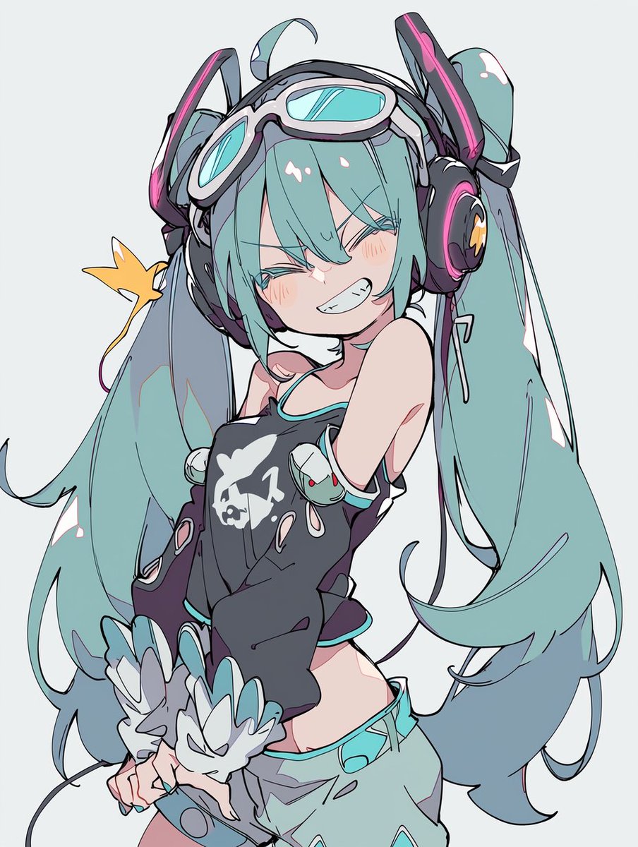 killergangAI's tweet photo. おはようございます
 #初音ミク  #HatsuneMiku https://t.co/8zjVEsot3r