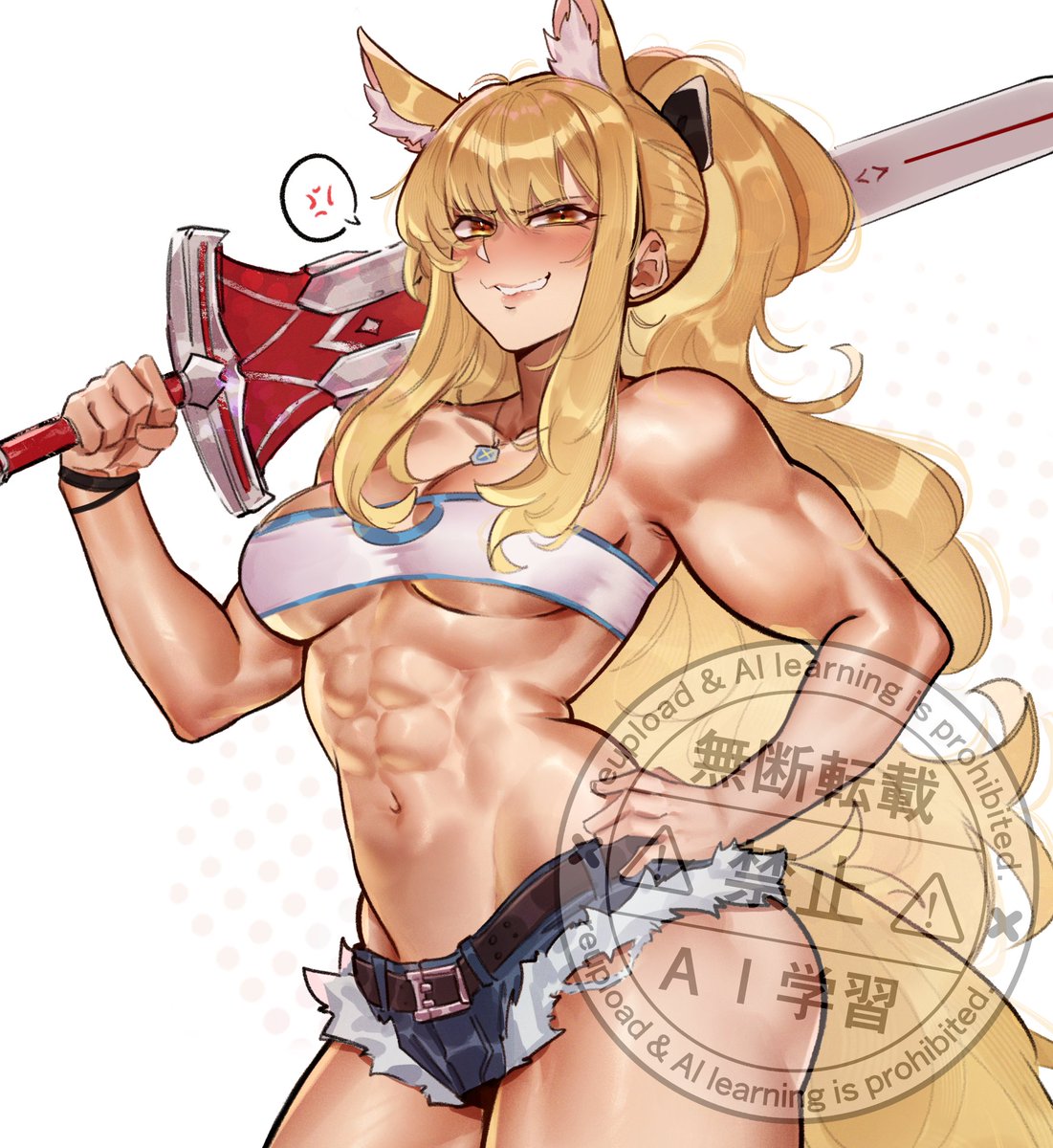 deccatezu's tweet photo. Blemishine Arknights Mordred outfit comm for @The__Alpha__ https://t.co/JXNIwIgs4d