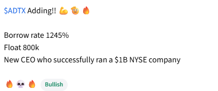 ProfitMakerJoe1's tweet photo. @stockplaymaker1 $ADTX https://t.co/NqAGQZIkCM