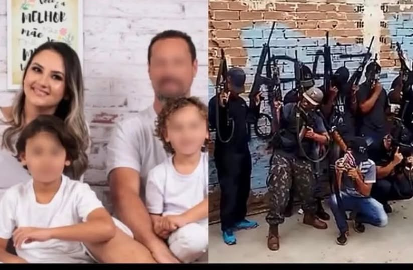 PPinto43's tweet photo. Segundo o PT essa mulher com o marido e os dois filhos deve ser tratada como terrorista por escrever em uma estátua com batom e ser condenada a quase duas décadas na prisão.Já os criminosos com armas de guerra, que aterrorizam comunidades inteiras... https://t.co/OvkQ7eucqP