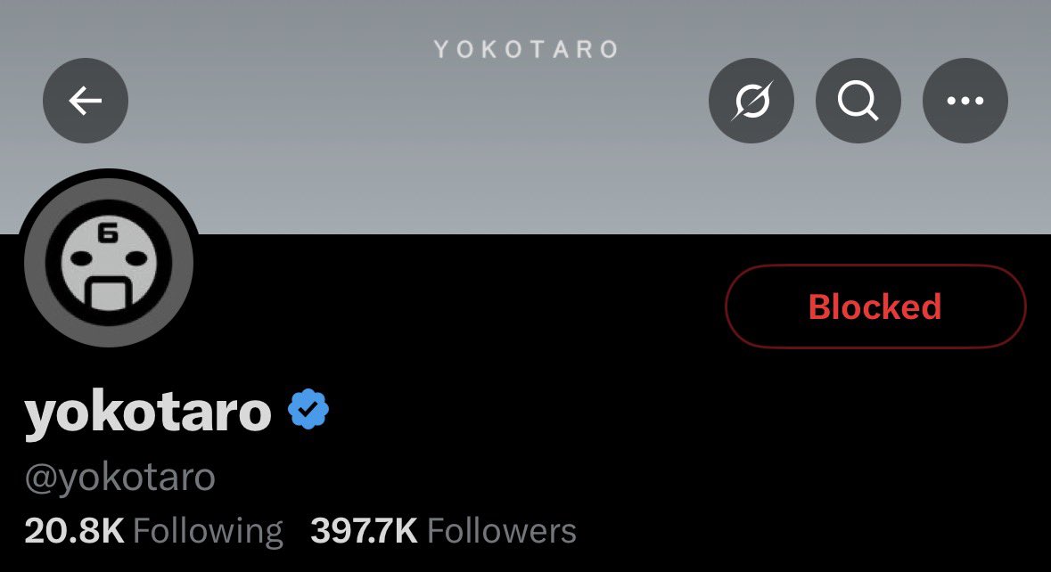 FLUCTUATING0's tweet photo. State of play pissed me off so I blocked yoko taro https://t.co/b1d7hf7p2i