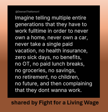 Fight4Wage's tweet photo. 💲Help support our mission by making a donation, https://t.co/8DJnsmUKRS

📱Follow us on all of our SM accounts, https://t.co/ieF0VY1dfZ

#livingwage #fightforalivingwage #FFLW #fairpay
#healthcare #PatientsBeforeProfits
#LivingWage4Healthcare
#ValueHealthcareWorkers https://t.co/4lC412VhMo