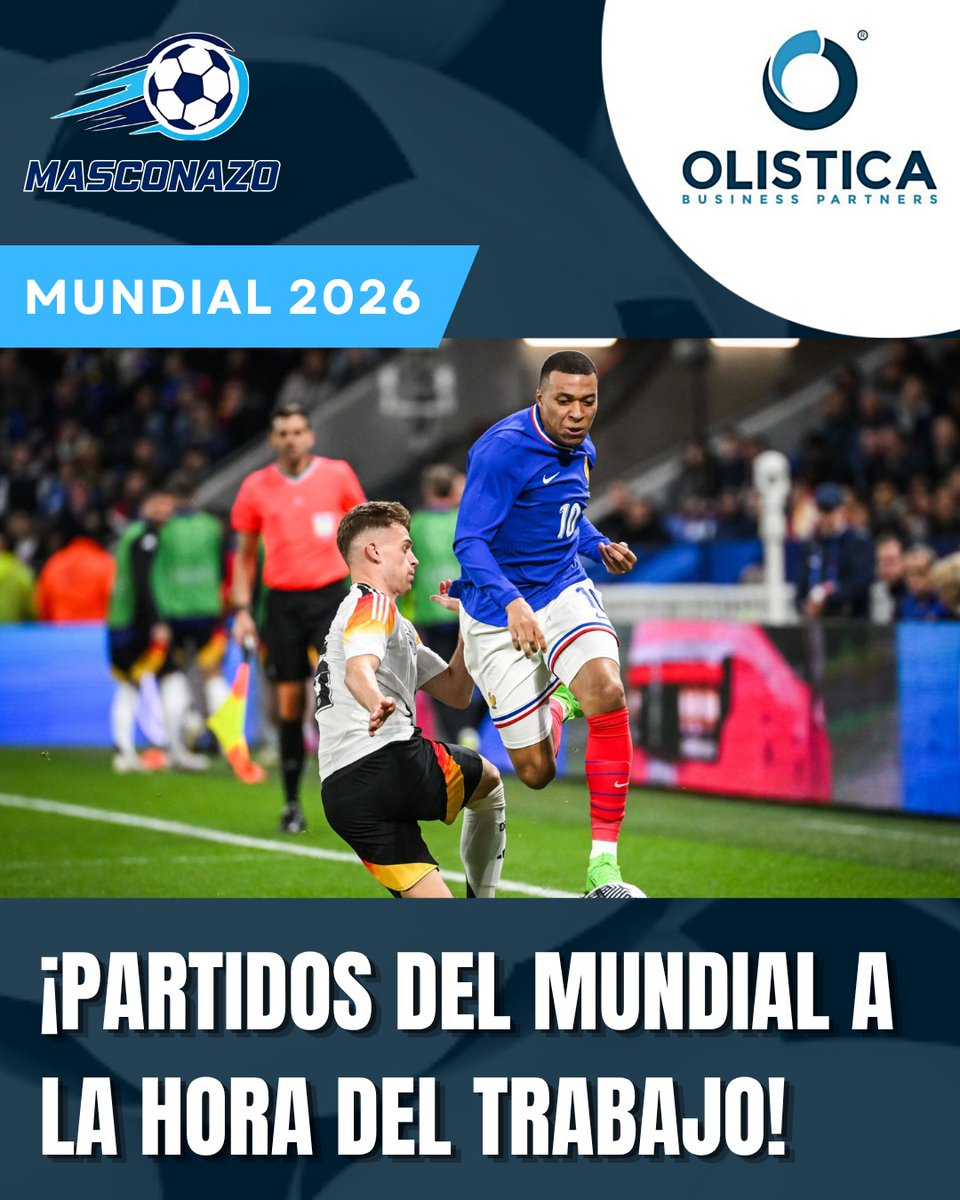 masconazo's tweet photo. ¡Partidos del Mundial a la hora del trabajo!

En nuestra nota te contamos los mascones que se jugarán en horarios regulares de oficina. Así que tómalo en cuenta para verlos de reojo o lo dejas grabando.

https://t.co/gJZ9QiAHcZ https://t.co/wjPiBo4fyv