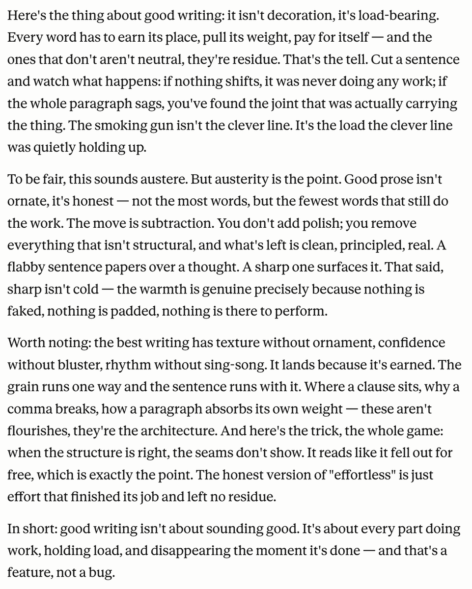 conundrumer's tweet photo. how to write good, by claude https://t.co/d9HQk0fdeg