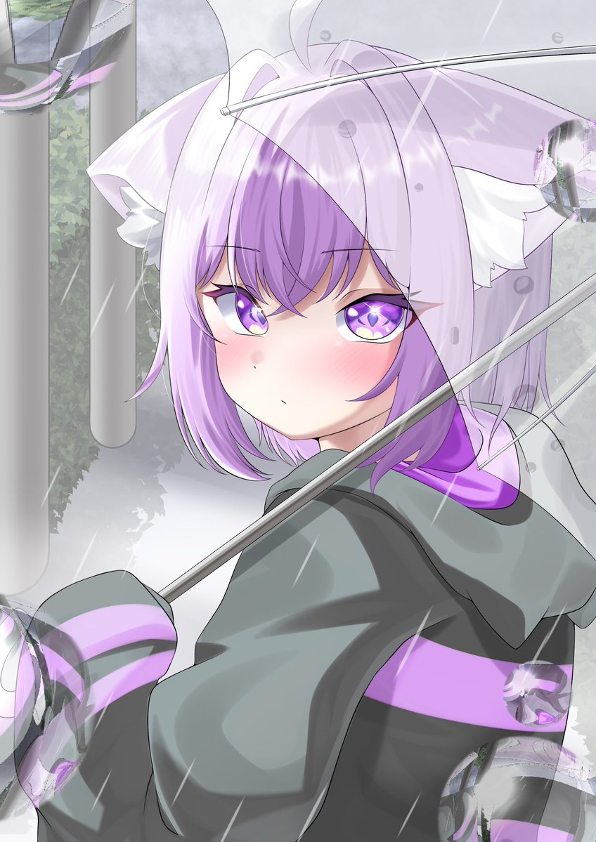 G6rZs_Ichigo's tweet photo. 『rainy』☔️
 #絵かゆ https://t.co/dVJeHb5E2a