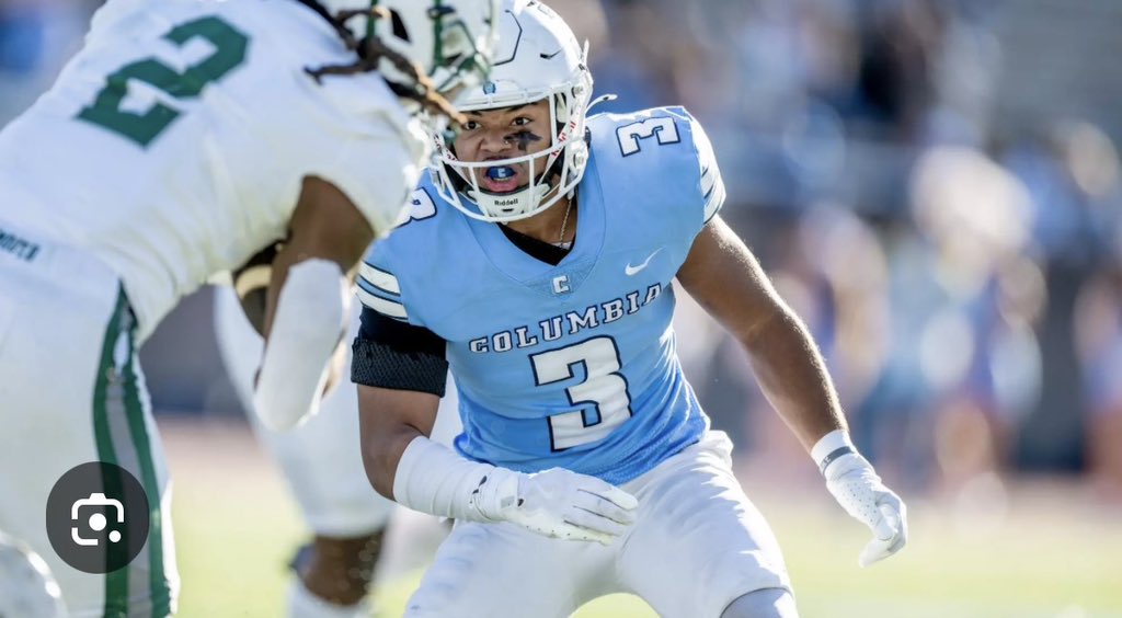 Pierce_Hall7's tweet photo. Thank you for the camp invite @CULionsFB ! 
@DJOFootball 
@coachsabs 
@kaiibowers https://t.co/VvXl7Erw9R