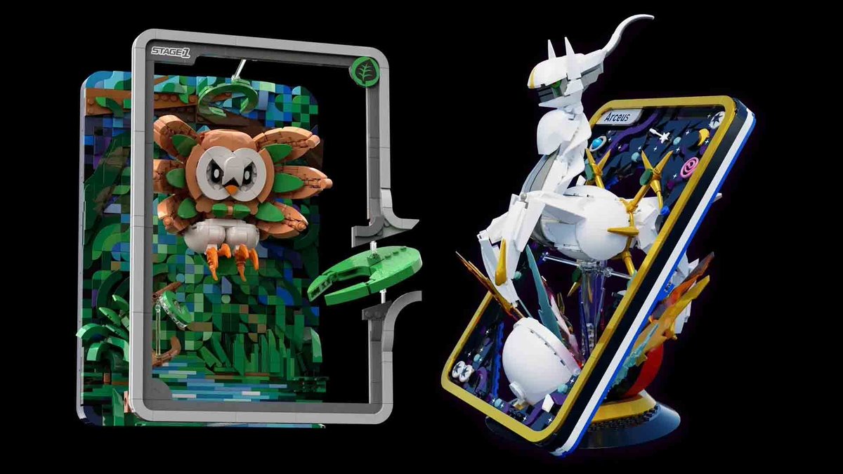 lego pokemon cards Pikachu 72152  Card Horizon quality printing 2027 LEGO Pokemon Cards Sets