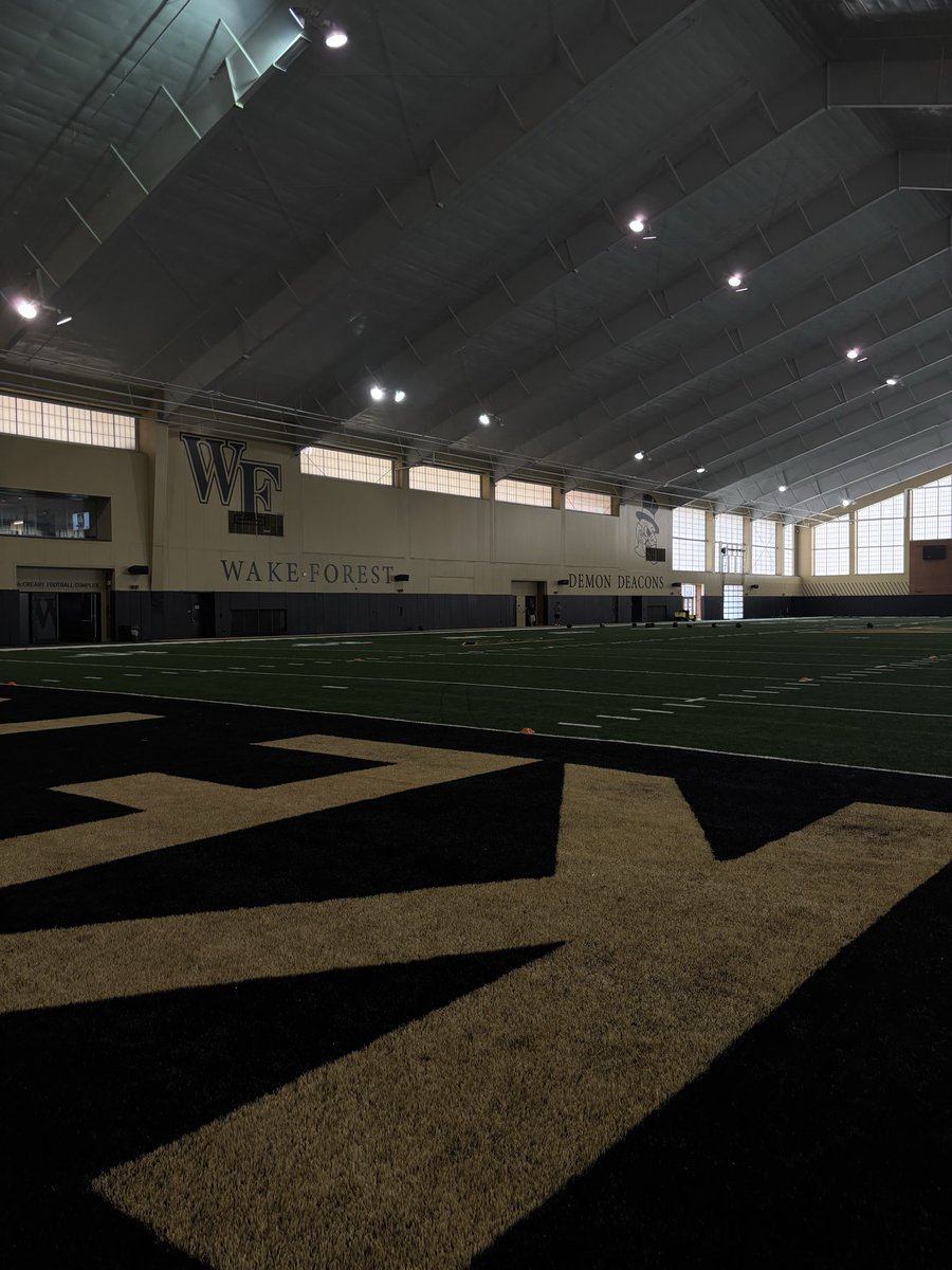 JWHedgebeth's tweet photo. Wake Forest Tour blessed by Jesus Christ https://t.co/1Z4pcGuUQa