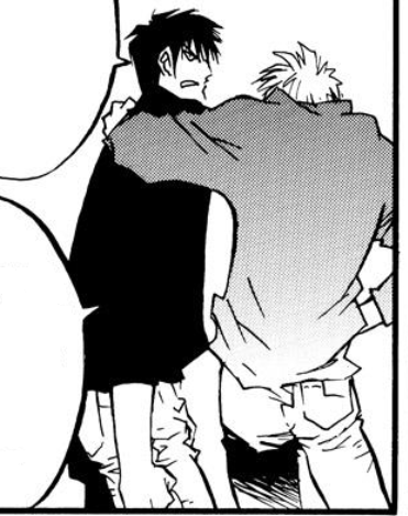 SuperSpicyMayo's tweet photo. (Trimax Ch.21) AHHGAHGAJDHHH HELP why is this so cute omg (also wolfwood getting so defensive immediately i love him sm) https://t.co/9PDGWXVUHW