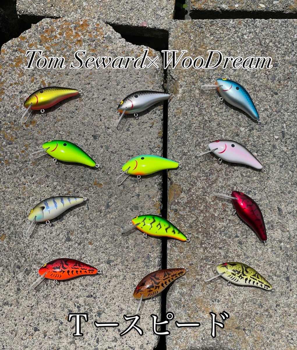 WooDream_N's tweet photo. Tom Seward×WooDream  Ｔースピード

ＢＢＧＳ　ﾌﾞﾗｯｸﾊﾞｯｸｺﾞｰﾙﾄﾞｼｬｯﾄﾞ

ＢＢＳＳ　ﾌﾞﾗｯｸﾊﾞｯｸｼﾙﾊﾞｰｼｬｯﾄﾞ

ＢＵＳＳ　ﾌﾞﾙｰﾊﾞｯｸｼﾙﾊﾞｰｼｬｯﾄﾞ

#woodream 
#ウッドリーム
#クランクベイト 
#クランク
#Ｔースピード https://t.co/uMPOcyPD0z