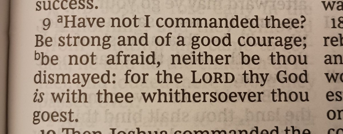 PPilotDeviation's tweet photo. Joshua 1:9 https://t.co/4LDvqE6vjb
