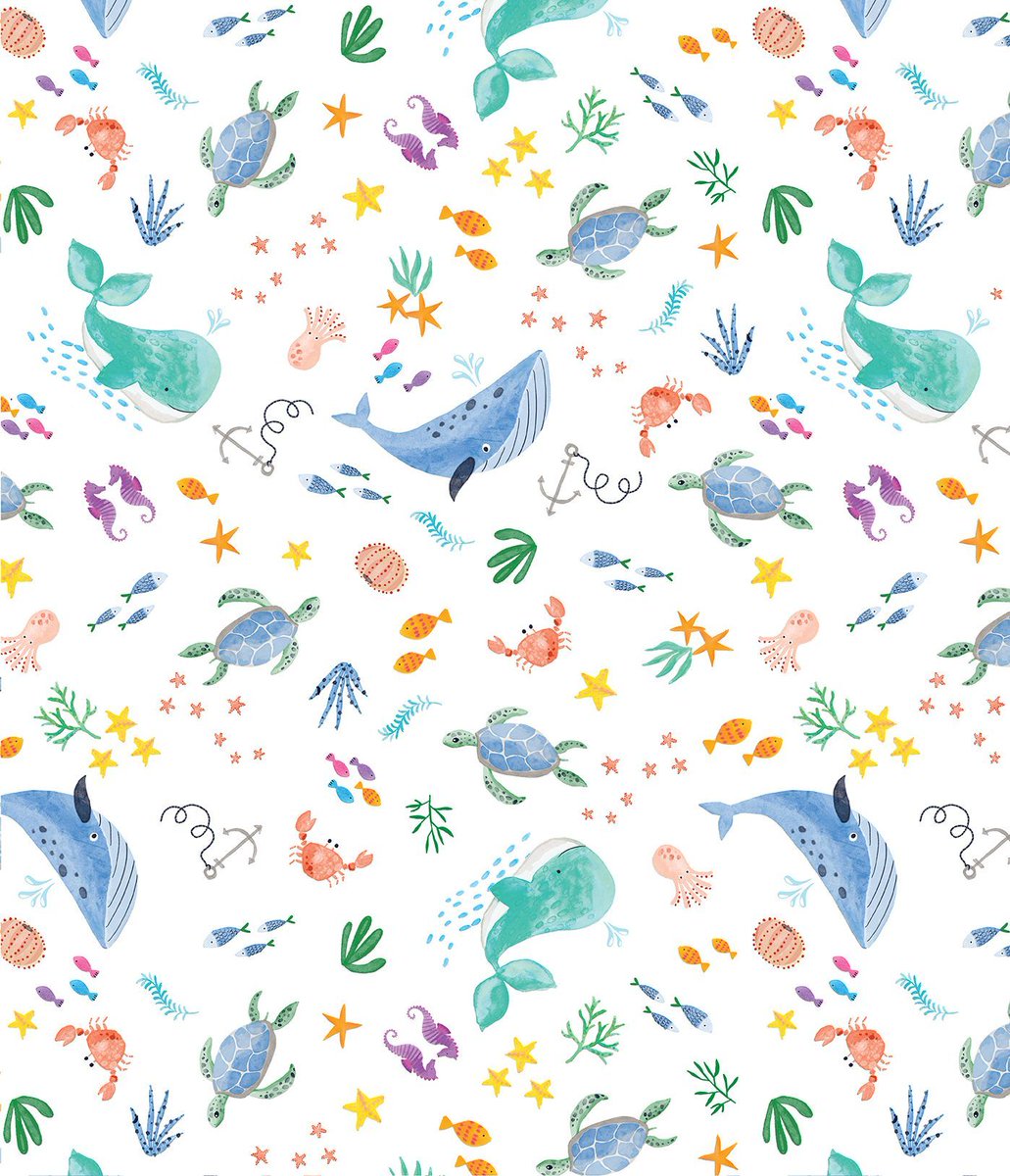 howarths63's tweet photo. Dive in and swim alongside #turtles, #whales, and #dolphins in this exciting new fabric collection! Featuring a #large pictorial panel, a stylish border print, #sweet #starfish, #seashells, playful #bubbles, and a delightful array of #underwater #friends.  https://t.co/mWQ3QnYpSq https://t.co/rzNJHqlDPz