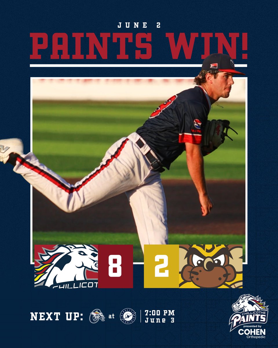 ChilliPaints's tweet photo. PAINTS WIN!
We start a three-game road trip in Lafayette tomorrow night. #RollPaints https://t.co/3Mhi5HTGvg