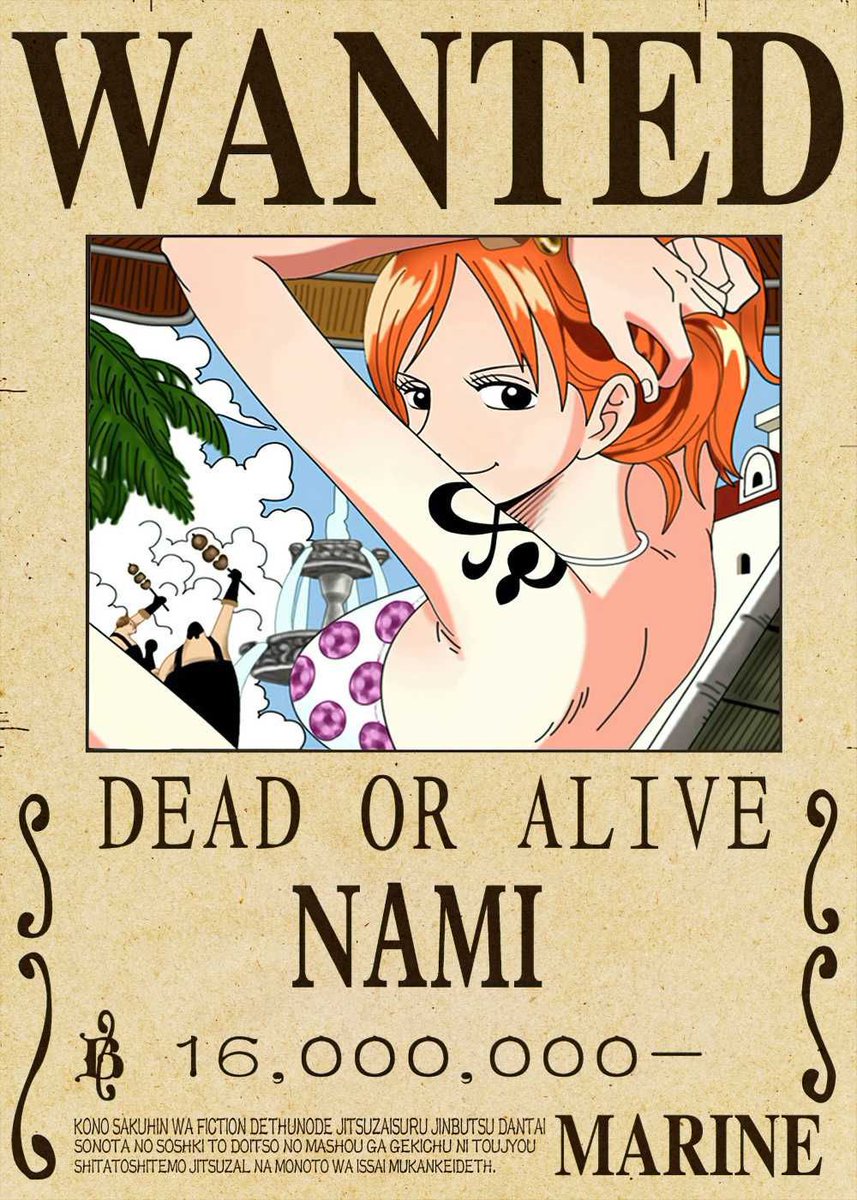 RedAvient's tweet photo. Gotta say Nami because she flaunts it 🤩 https://t.co/astXDOOvXY