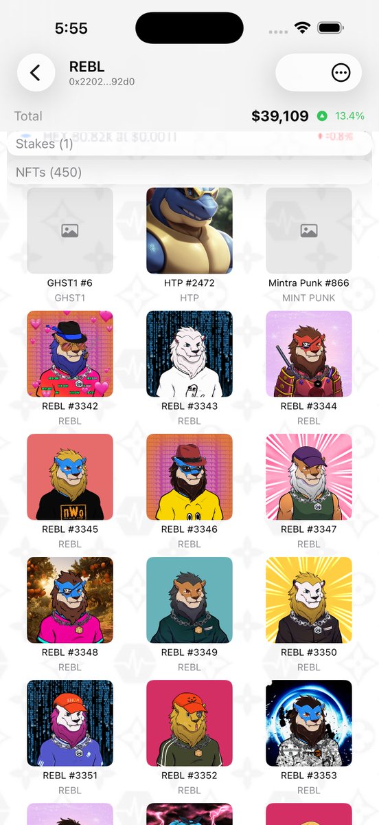 ChingChingPulse's tweet photo. I have recently added support for NFTs in the Ching Ching app, particularly on the widgets side. I'm not a huge collector though. Is there anything you'd love to see added? Right now it'll just show a specific NFT or rotate through them randomly.

Also, if anyone has an API which will return the floor price for an NFT collection, I could use that to give a rough estimate of the value and add it to the portfolio. Let me know.