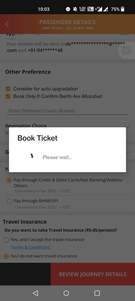 futureofIndian's tweet photo. Dear @RailMinIndia @IRCTCofficial,
Every Tatkal booking window results in IRCTC servers becoming inaccessible with continuous "High Load" errors on both app and website. Is the system facing cyber-attacks, bot activity, or inadequate server capacity?
Genuine passengers lose tickets despite being logged in on time. Immediate investigation and transparency are needed.
#IRCTC #TatkalBooking #IndianRailways #CyberSecurity