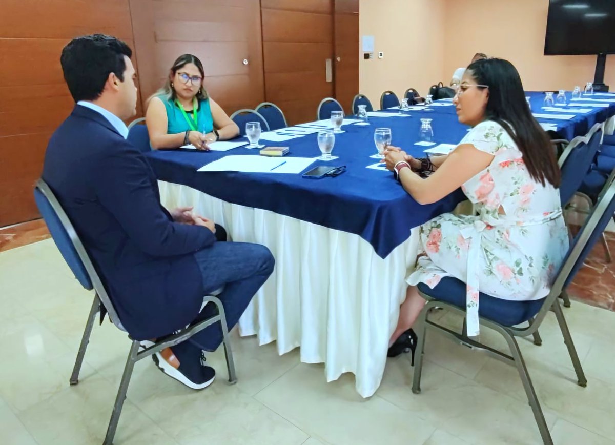 AAPSBolivia's tweet photo. La AAPS participó de la reunión con el director del Instituto Nacional de Aguas Potables y Alcantarillados (INAPA) de República Dominicana, Wellington Arnaud, en el que se abordaron temas relacionados con la gestión de recursos hídricos, enfocado a la salud y también al turismo. https://t.co/aHPVtUgDhv