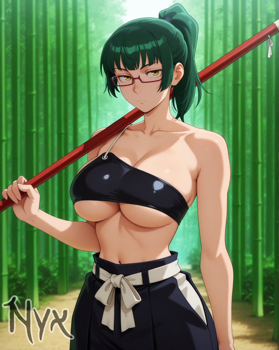 nyxanimeart's tweet photo. Maki Zen'in • 呪術廻戦 https://t.co/OSP5yDRizt