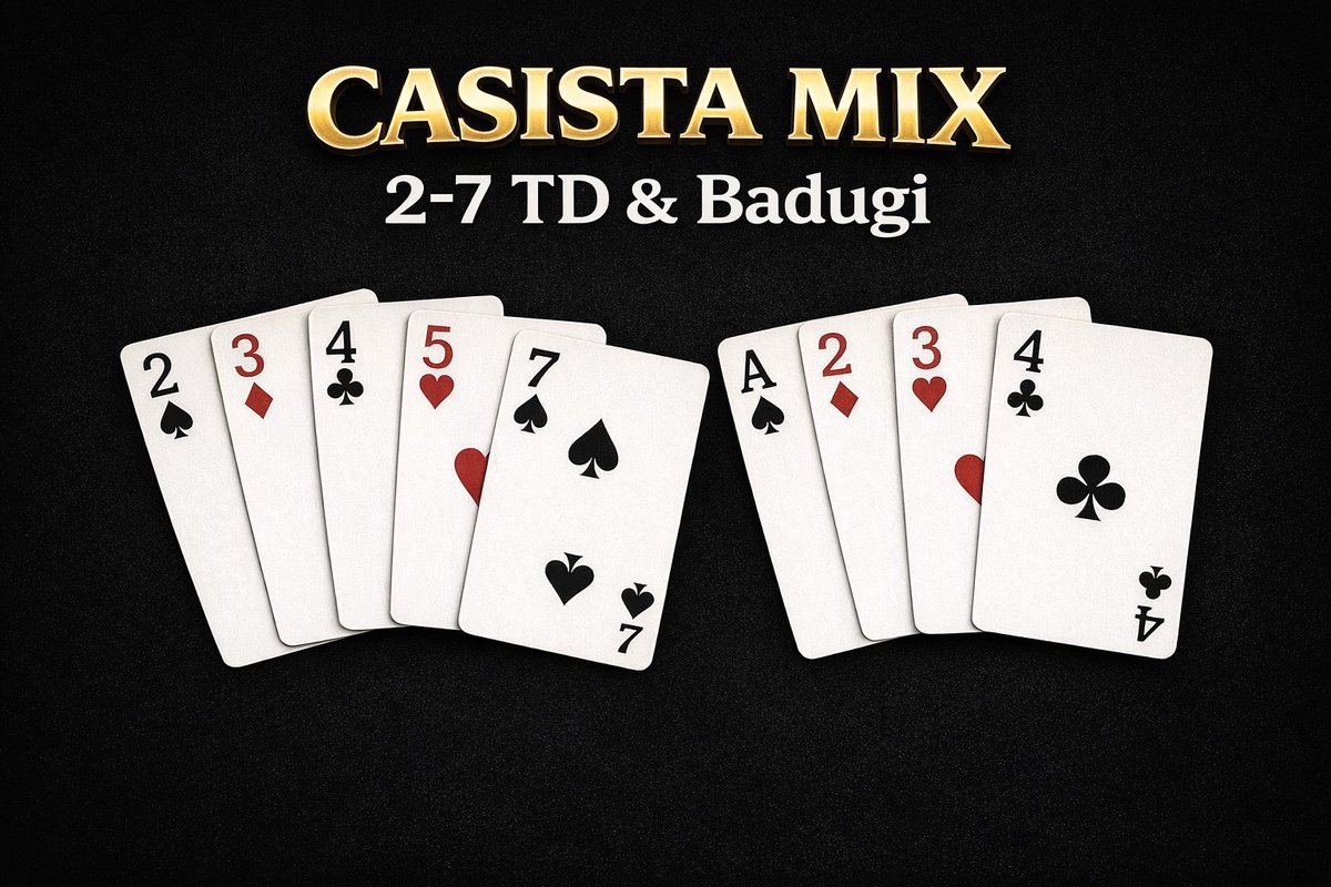 casi_sta's tweet photo. 6/3(水) カジスタ東京🗼

12時からオープンです✨️
6月からフリーロールが開催‼️
あいにくの天気ですが是非ご参加ください☔️
こちらのポストをリポストでアドオンも無料になっちゃいます🆓

本日のトーナメントはこちら

13:00~ Free Roll
1時間以内にご着席でエントリーが無料🆓
さらにこちらのポストをリポストでリバイバorアドオン無料に🤩
https://t.co/NQR1QDYhTx

15:00~ 総額B$20,000 カジスタ Light🔰
https://t.co/JeFUHMA0sa

17:30~ 1テーブル限定！CASISTA MIX 2-7 TD & Badugi
https://t.co/hWlq7yVJdK

18:00~ ✨1バウンティB$2,000✨CASISTA K.O. Bounty
https://t.co/xYAGdT82aC

今週末はムロバースデー🎊
たくさんベリー稼いで6/6も遊びに来てくださいね✨

皆様のご来店お待ちしてます🙇🏻‍♂️
 #ポーカー  #新宿  #初心者歓迎