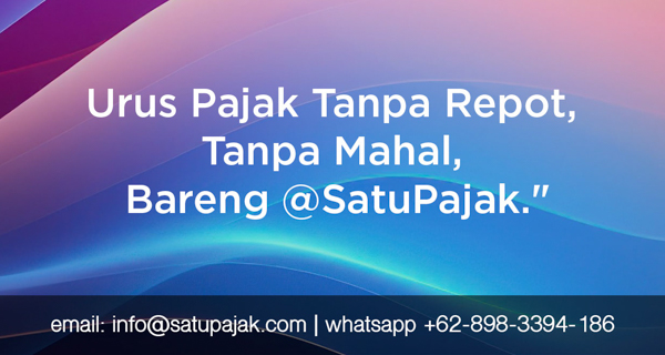 melvingilbert's tweet photo. @SatuPajak solusi cepat dan praktis untuk pajak pribadi. Simple fast affordable. Hubungi https://t.co/wPqe8G5H5W atau wa +62-898-3394-186. #mudahlaporpajak #konsultanpajak #pajakpribadi #pajakMedan https://t.co/cqtx3MKJPk