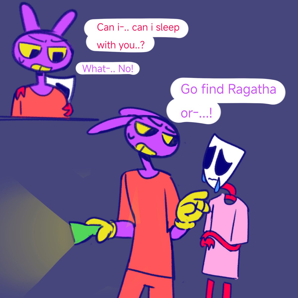 Here's the end I'm going to sleep now Jax shouldn't care about his