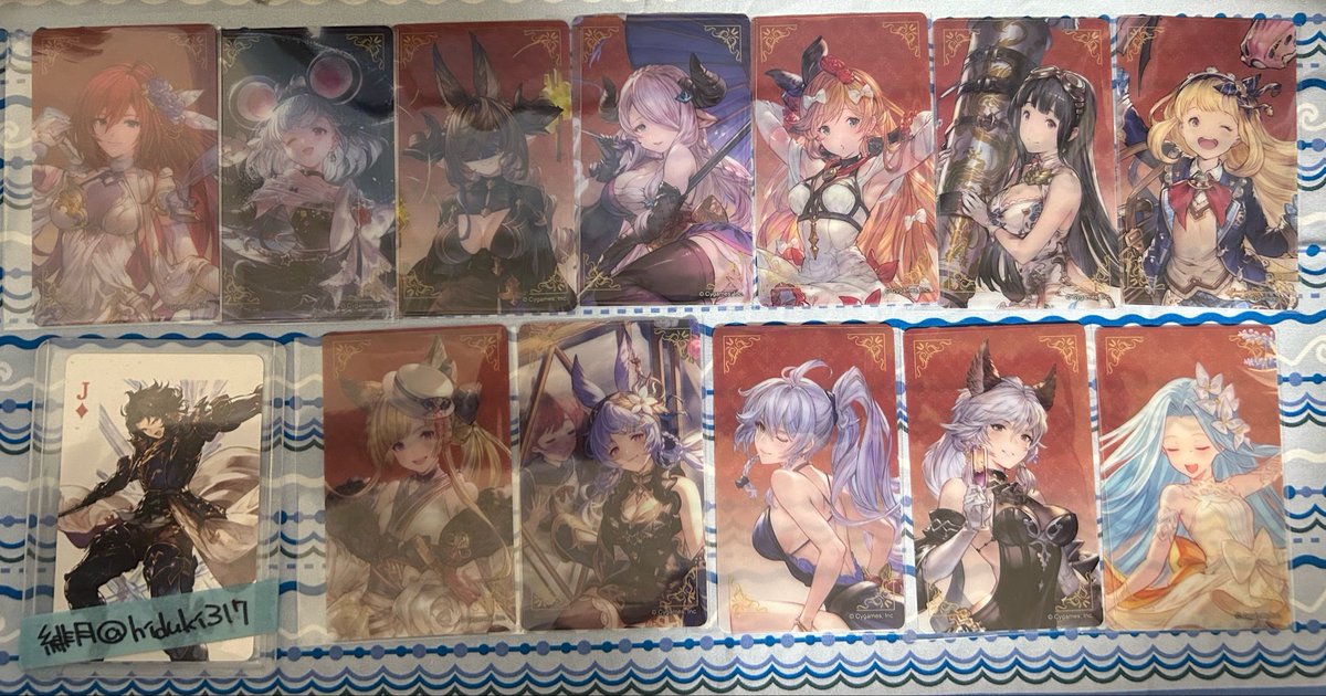 hiduki317's tweet photo. 【交換】グラブル グランブルーファンタジー メモリアルクリアシートコレクション Vol.1

譲:画像参照
求:ランスロット

ツイフィ記載日にて手渡しまたは郵送。
お気軽にお声掛けください。 https://t.co/g8i68gXNcl