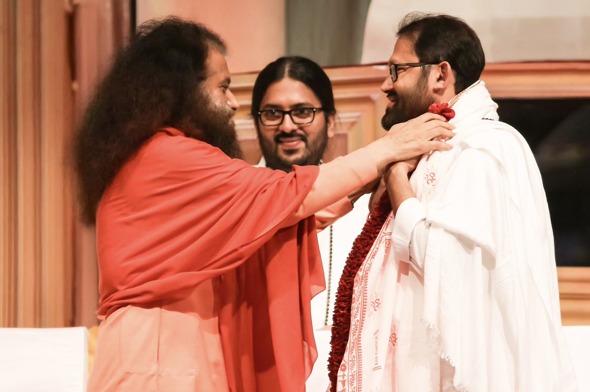 SRMDharampur's tweet photo. Pujya Gurudevshri Rakeshji extends heartfelt greetings to Pujya Swami Chidanand Saraswatiji on his birth anniversary today. @PujyaSwamiji

Through your unwavering dedication to humanity, interfaith harmony and selfless service, you have guided people across the world to embrace unity, compassion and a higher purpose in life. Deeply committed to the welfare of all, you continue to lead numerous initiatives that bring care, hope and positive change to society. May your continued efforts bring inspiration and upliftment to many more lives. @ParmarthNiketan