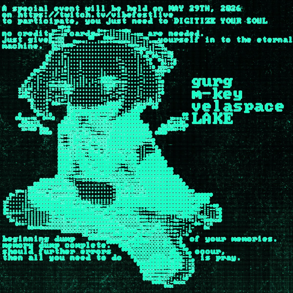 velaspacemusic's tweet photo. hai :D
my set from ERROR CODE 111 (LAKE "DIVINE MACHINERY" RELEASE PARTY" is up NOW
on soundcloud!!!!!!!!
link belowwwwwww i hope u enjoy it i had a lot of fun https://t.co/8GinkzrbFh