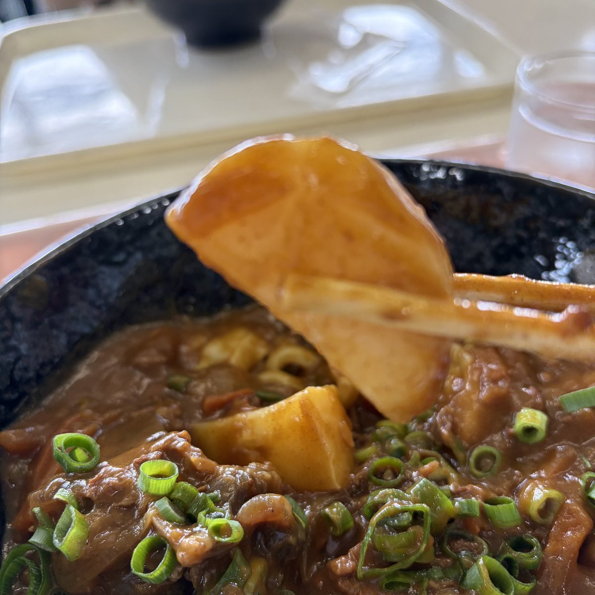 TetsuyaHanda's tweet photo. 今日昼！
激ウマ！
週一営業の月一カレーうどん！ https://t.co/VJjYN0VAmB