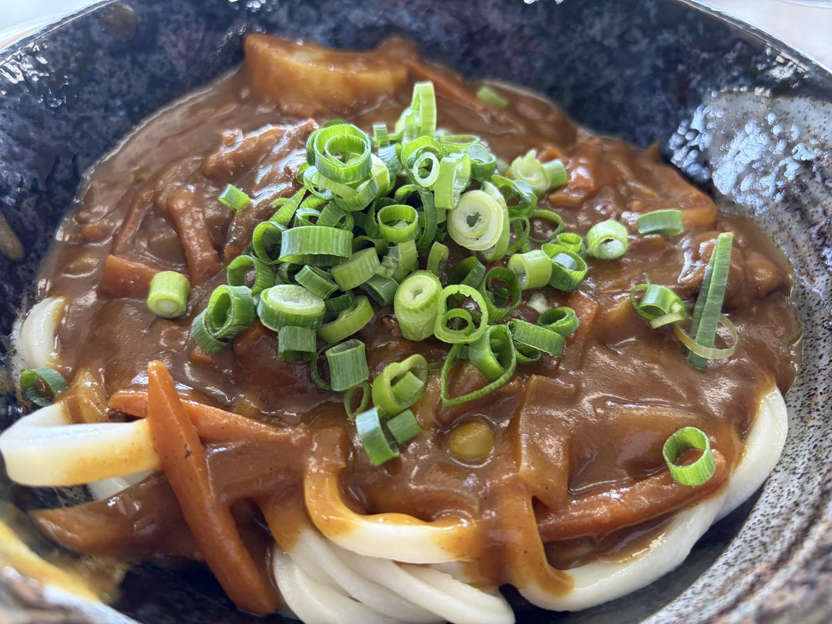 TetsuyaHanda's tweet photo. 今日昼！
激ウマ！
週一営業の月一カレーうどん！ https://t.co/VJjYN0VAmB