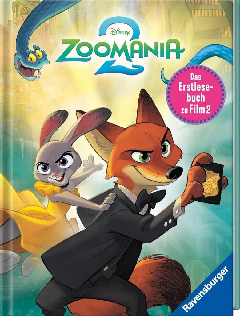 WildeOne3416's tweet photo. @ricetoxins The cover of the Zootopia 2 junior novelization. https://t.co/TMf9ExxlEU