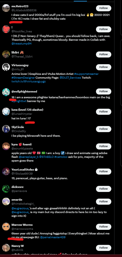 StupidAssMutt's tweet photo. @pwndrabbit just on the first page of followers alone there are 4 kids
And you an adult are reposting porn on your account https://t.co/RPQAQ1cnLQ