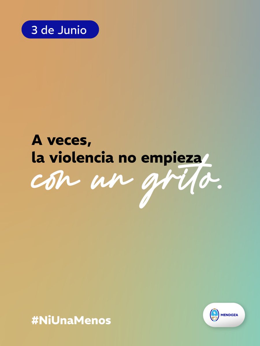 MendozaGobierno's tweet photo. El 3 de junio recordamos la histórica movilización social que dio origen al movimiento Ni Una Menos, una expresión colectiva que marcó un antes y un después en la lucha contra la violencia de género en Argentina. https://t.co/fVcJ5kL6L5