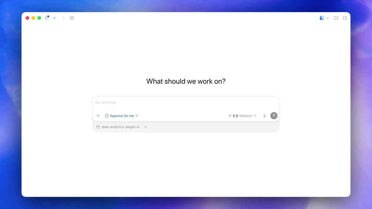 RELOXonX's tweet photo. OpenAI is pushing Codex beyond coding: plugins for data analytics, product design, sales, creative work, finance, and more.

This is the bigger enterprise play: Codex as a job-specific agent workspace, not just a dev tool.

#Codex #OpenAI #AIAgents https://t.co/0Lhmavqblp