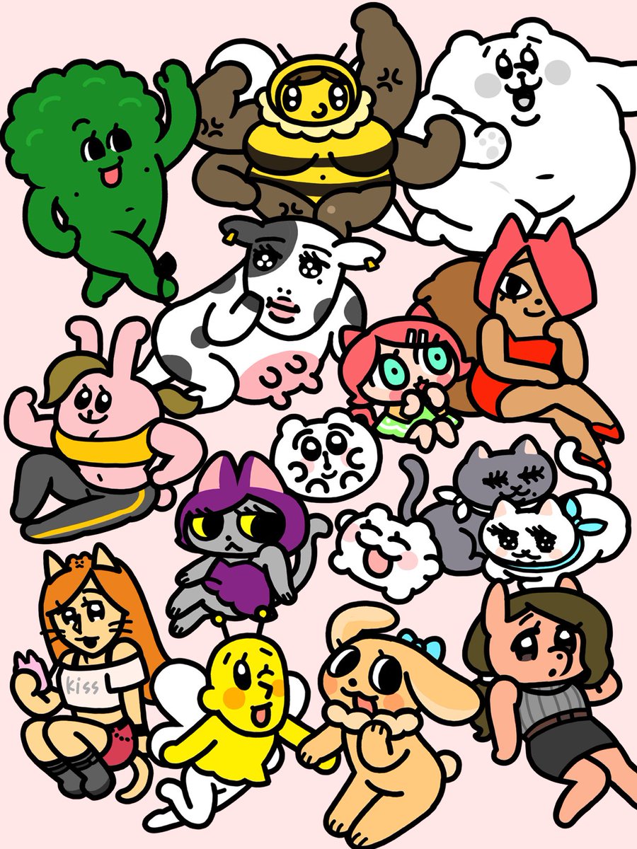 _12939's tweet photo. ちみと女性キャラたちズ✨✨✨ https://t.co/3LzMhZPGaK