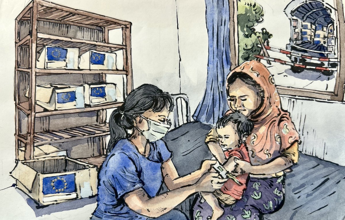 ECHO_Asia's tweet photo. Millions in Myanmar are being pushed to the brink by conflict, displacement and hunger.

With EU humanitarian support, partners are delivering life-saving food and nutrition assistance to those who need it most.

Read more: https://t.co/LGJpR5v0HR https://t.co/PKlVUAHbtT