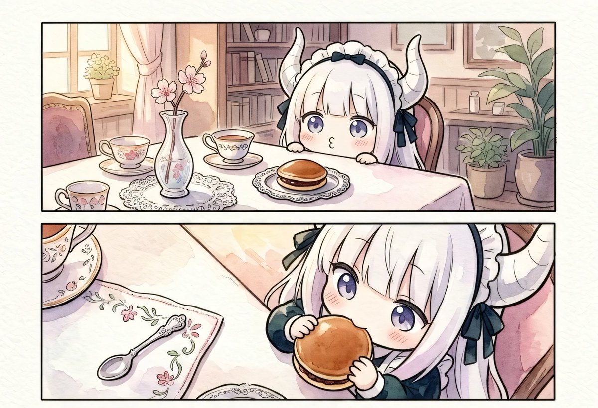 yoroikemomimi's tweet photo. どら焼き🐉
(1/2) https://t.co/cvPQKdM7LR