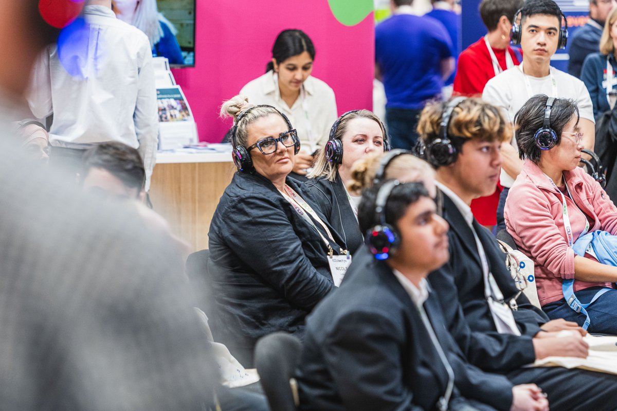 EDUtech_AU's tweet photo. The energy at our expo floor theatres is fantastic. If you're here at the ICC Sydney, grab a coffee and come join our next sessions.

If you haven’t made it down here, get your free pass now https://t.co/xpvgVVrpBq

📅 3 &amp; 4 June 2026 📍 ICC Sydney

#EDUtechAU https://t.co/fwqgyWm6MA