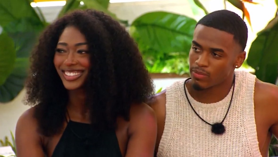 canoeseason's tweet photo. Aniya and KC🥺 #LoveIslandUSA https://t.co/Rb8QDhBQCk