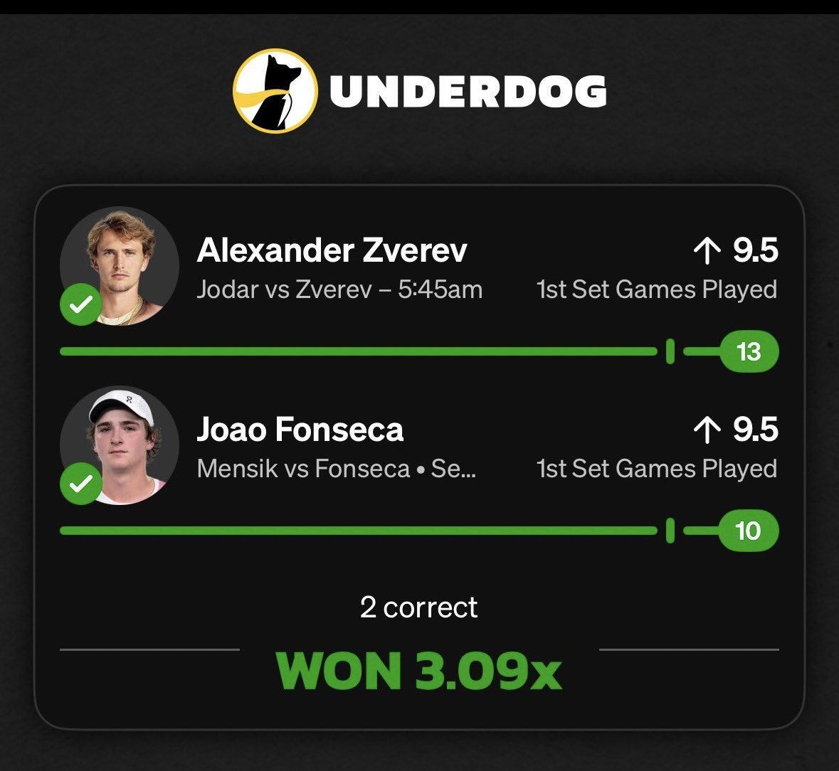 dropshotpoints's tweet photo. LOCK IN FINAL HOURS TO CLAIM 50% OFF!

YOU WILL GET ACCESS TO ALL MY PLAYS AND I DO JUST ABOUT ANY SPORT/TOURNAMENT THAT INVOLVES HOLDING A RACQUET!🎾🏓🏸

SATISFACTION GUARANTEED!🔽
https://t.co/cMlroeE86g https://t.co/xxvjqZrhrT