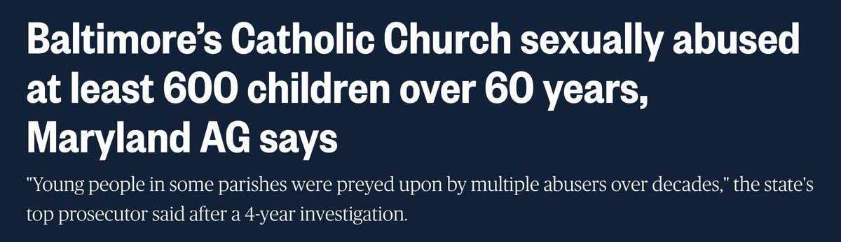 downunder045's tweet photo. @highbrow_nobrow @atrupar Tell that to the thousands of young boys who were raped and abused by pedophile priests in christian churches https://t.co/g919hCFGAE