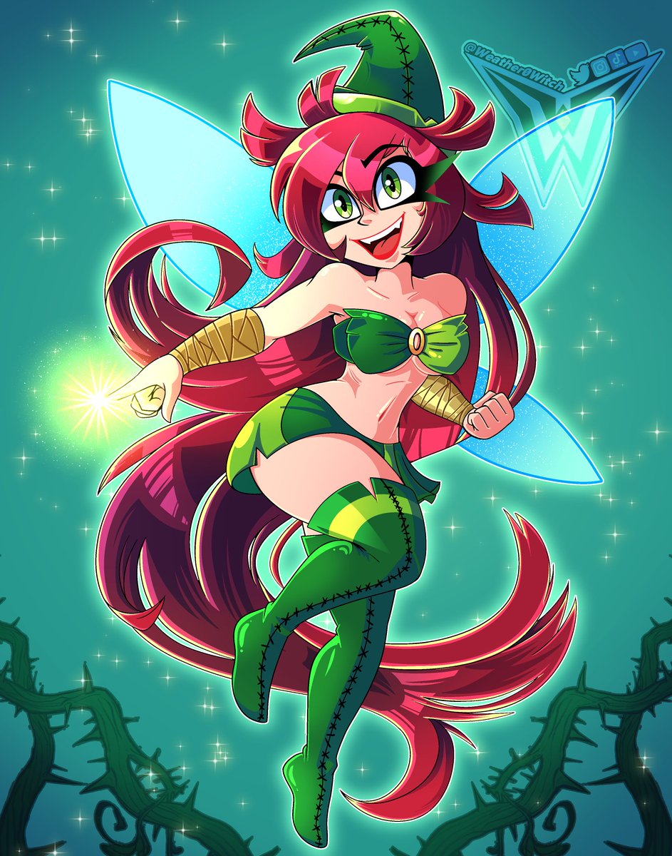 weather0witch's tweet photo. Yearly drawing of Betilla https://t.co/kvB2yGv1ol