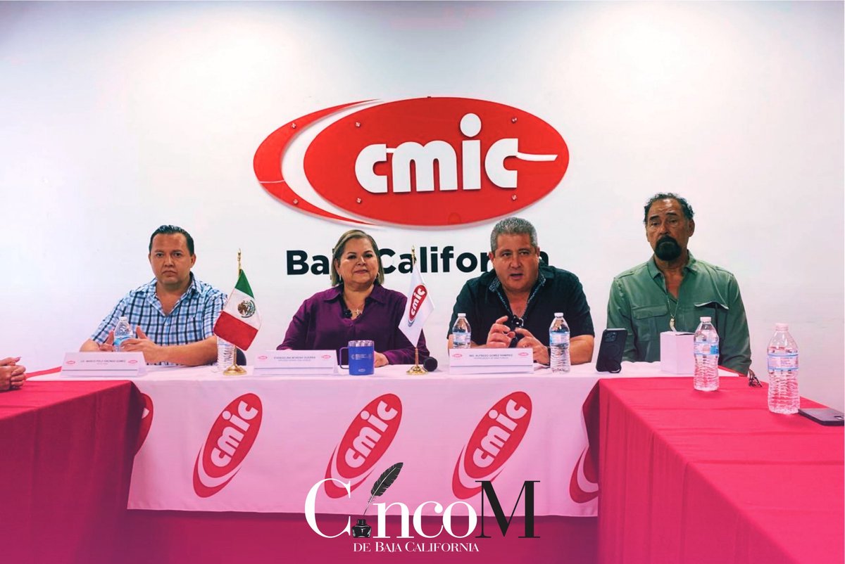 cincombc's tweet photo. #MEXICALI | Representantes de la CMIC se reunieron con la Diputada Federal con licencia, Evangelina Moreno Guerra para exponerle las problemática del sector.

📌𝗡𝗼𝘁𝗮 𝗰𝗼𝗺𝗽𝗹𝗲𝘁𝗮: https://t.co/wtSx4ms5YD https://t.co/ia2oVcyKx9