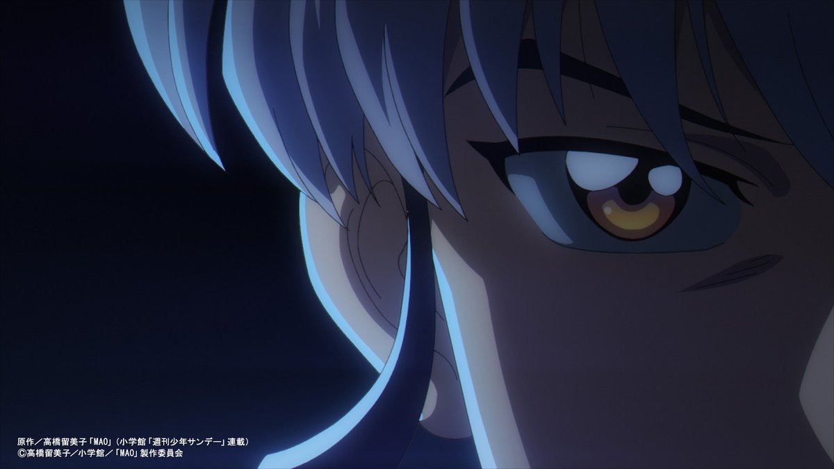 MAOanimation's tweet photo. ＿＿＿＿◣＿＿＿◢＿＿＿＿

 #アニメMAO 各話振り返り
   場面写真一挙公開WEEK
＿＿＿＿＿＿＿＿＿＿＿＿＿

第4話「鐘臨教事件」
最新話とあわせて、ぜひ見返してみてください👀✨
現在、各配信プラットフォームで配信中！

#アニメMAO は
毎週土曜23時45分～NHK総合にて放送中
※放送は変更となる場合がございます。