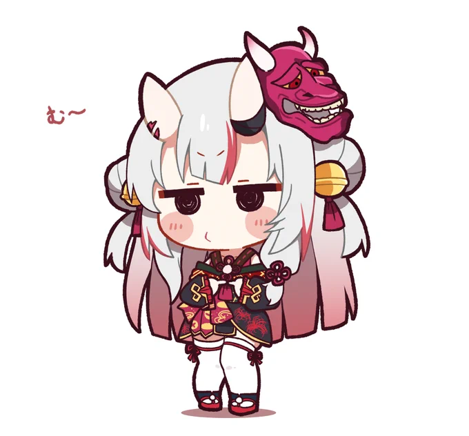 いじけてない余 #百鬼絵巻