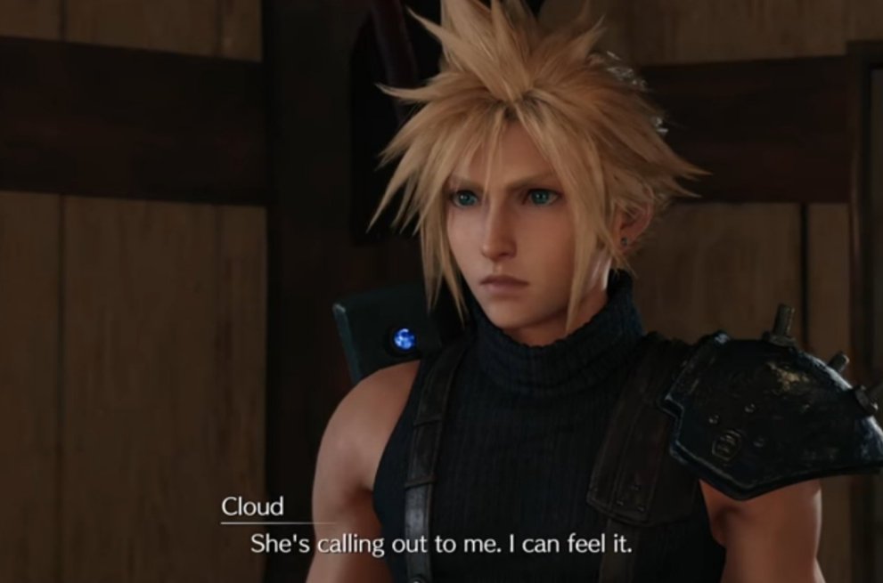 Fenrithial's tweet photo. Several times, the main story/side quests will reference something that happened in an Aerith sequence. Just her scenes. Then the cherry on top is all her scenes appear in the credits no matter who you got in both games. It's so obvious that proving it only takes a quick glance. https://t.co/10V9qIbgBC